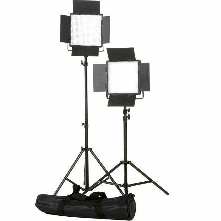 2 Head kit LightPro DN-600SC Compact - LED Video Light - Dragon Image