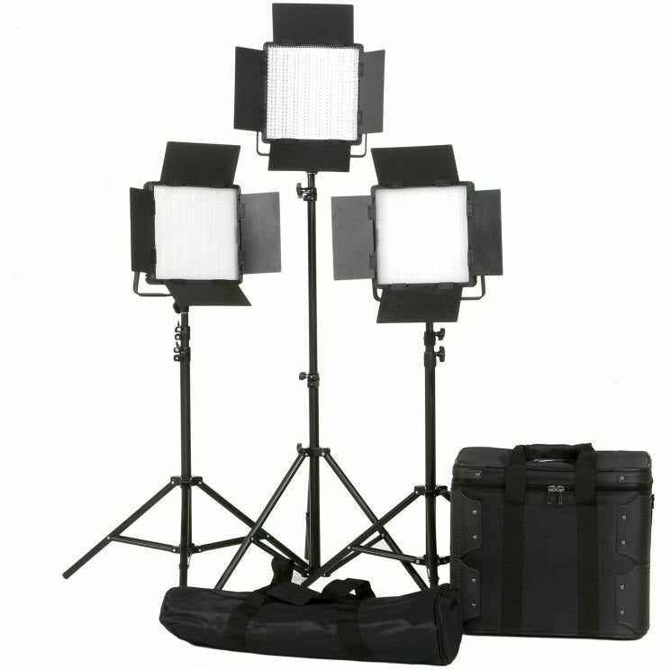 3 Head kit LightPro DN-600SC Compact - LED Video Light - Dragon Image