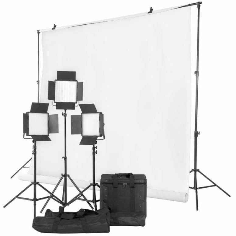 LightPro 3 Head LED Kit with Background - Dragon Image