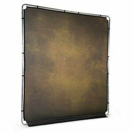 Lastolite LL LB7925 EzyFrame Vintage Background Cover 2x2.3m Olive - Dragon Image