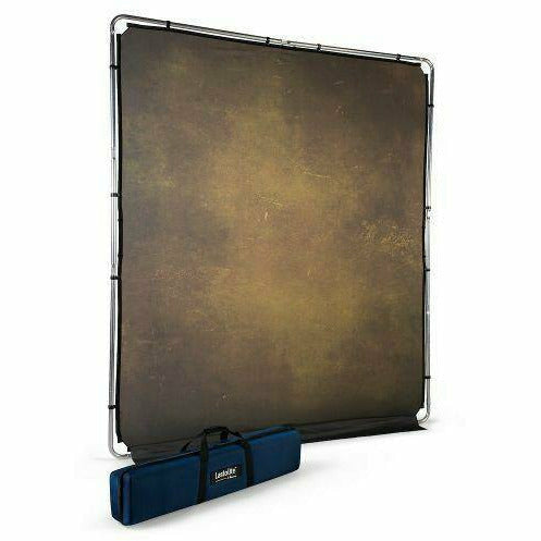 Lastolite LL LB7925 EzyFrame Vintage Background Cover 2x2.3m Olive - Dragon Image