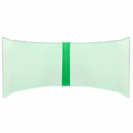 Lastolite LL LB7945 Panoramic Background Connection Kit 2.3m Chroma Key Green - Dragon Image