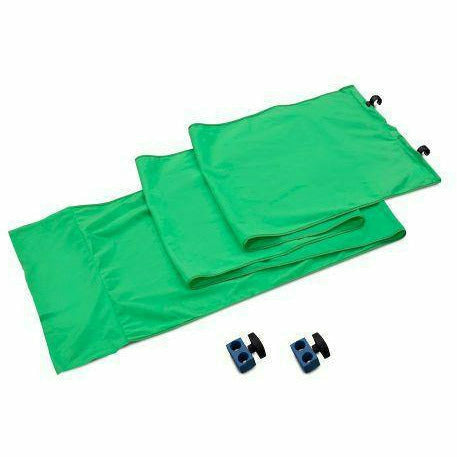 Lastolite LL LB7945 Panoramic Background Connection Kit 2.3m Chroma Key Green - Dragon Image