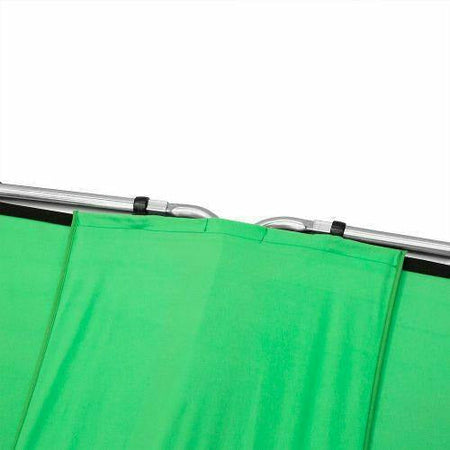 Lastolite LL LB7945 Panoramic Background Connection Kit 2.3m Chroma Key Green - Dragon Image