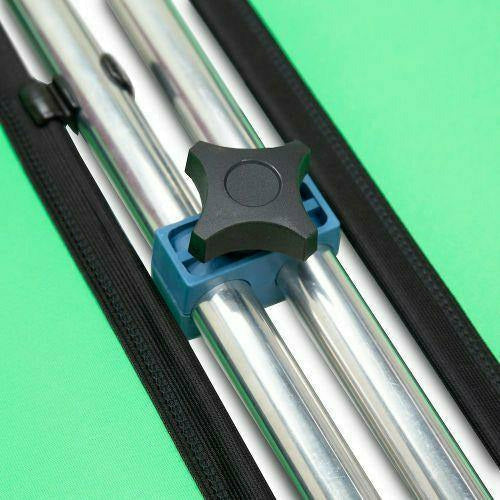 Lastolite LL LB7945 Panoramic Background Connection Kit 2.3m Chroma Key Green - Dragon Image