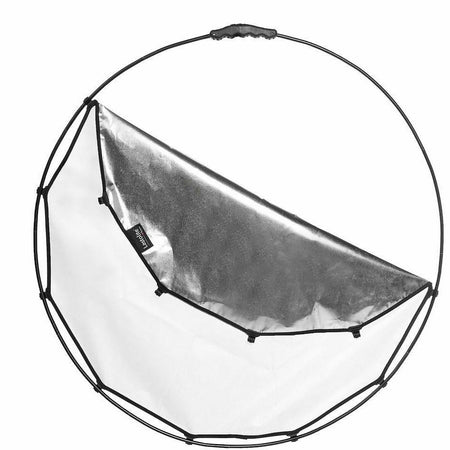 Lastolite Reflector Halo Silver & White Compact Round Collapsible 82cm - Dragon Image