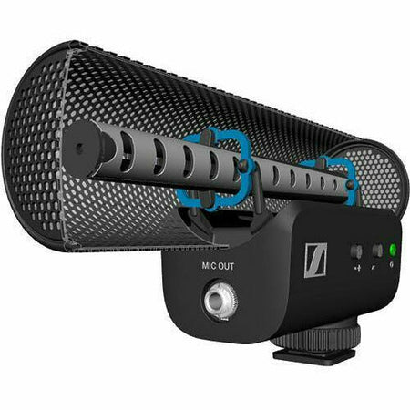 Sennheiser MKE 400 Highly directional on-camera shotgun microphone - Dragon Image