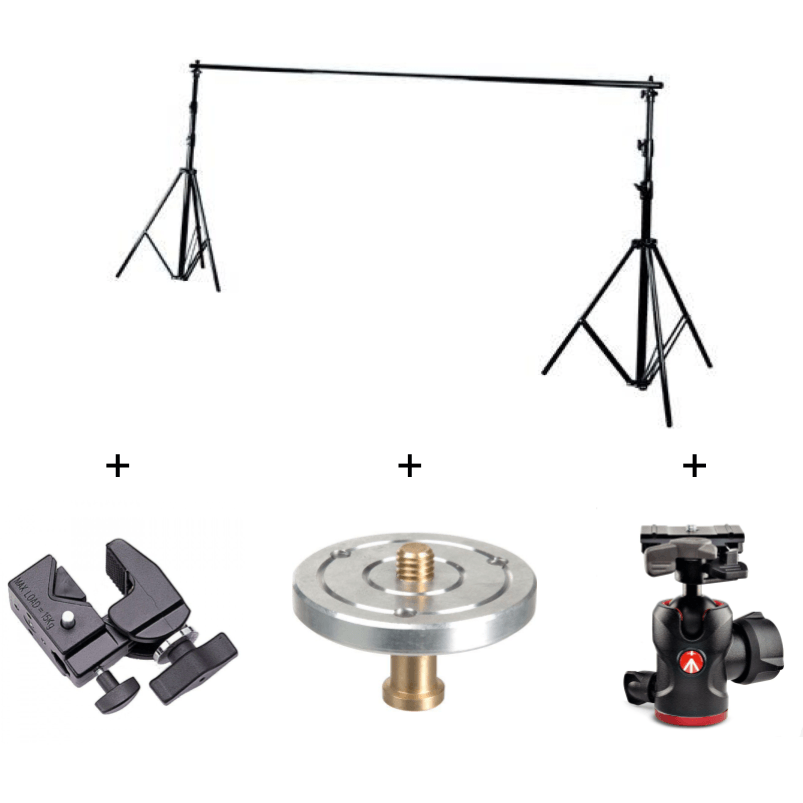 Large Flatlay/Overhead Photography/Video Background Support Kit ...