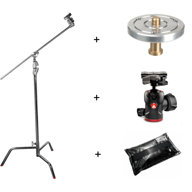 Medium Flatlay/Overhead Photography/Video C-Stand Kit - Dragon Image