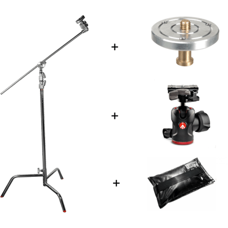 Medium Flatlay/Overhead Photography/Video C-Stand Kit - Dragon Image