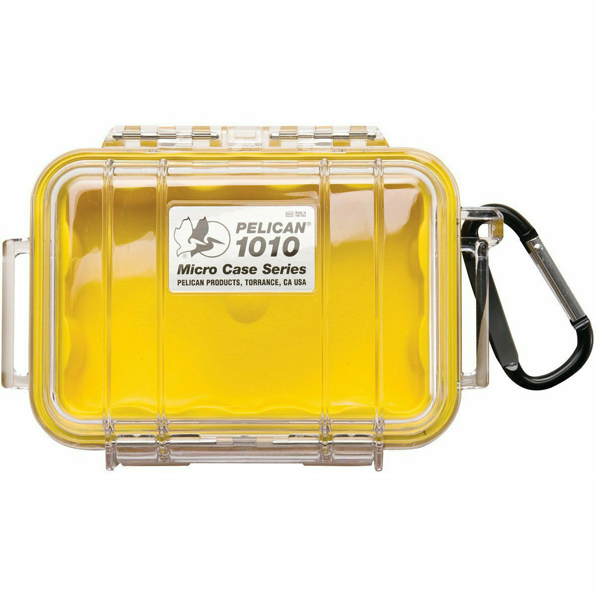 PELICAN Case 1010 Micro Clear Yellow - Dragon Image