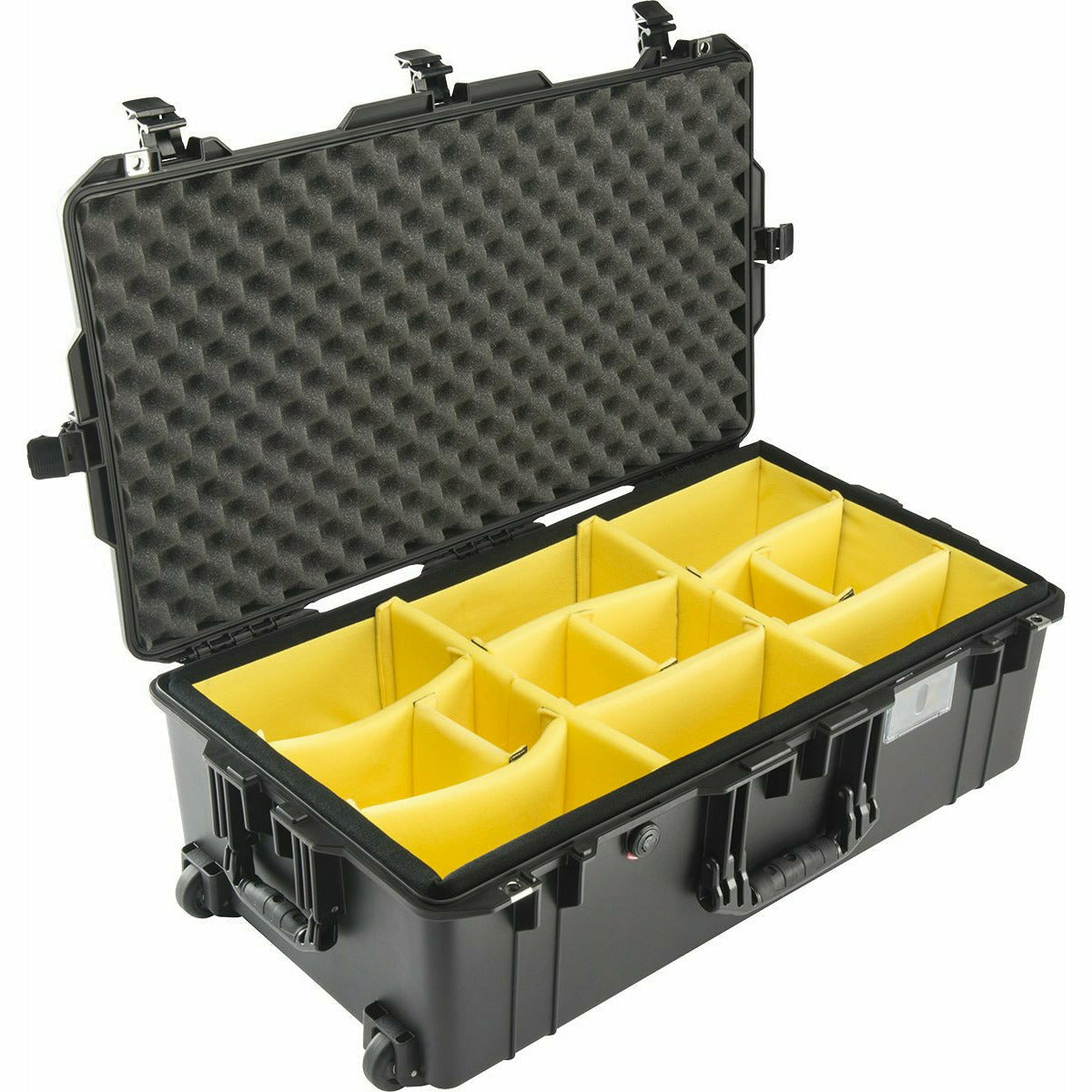Pelican 1615 Air Case Black with Padded Dividers - Dragon Image