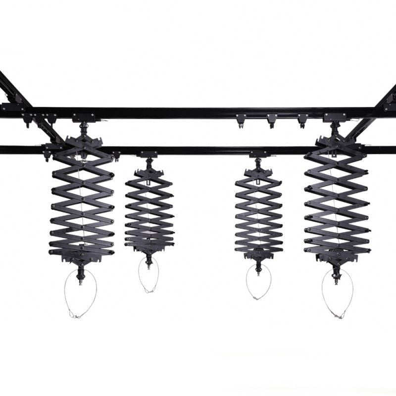 LightPro 4 Pantograph Kit - Dual Ceiling Track w 4 Pantographs - Dragon Image