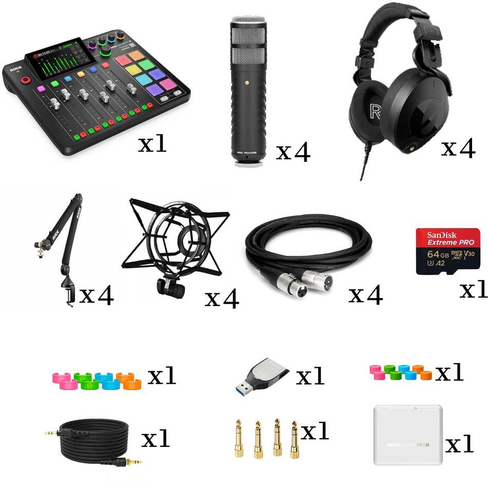 Podcasting PRO Kit Feat. RODE - Dragon Image