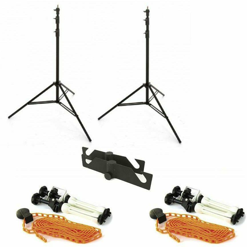 LightPro Double Hook Portable Background System - Dragon Image