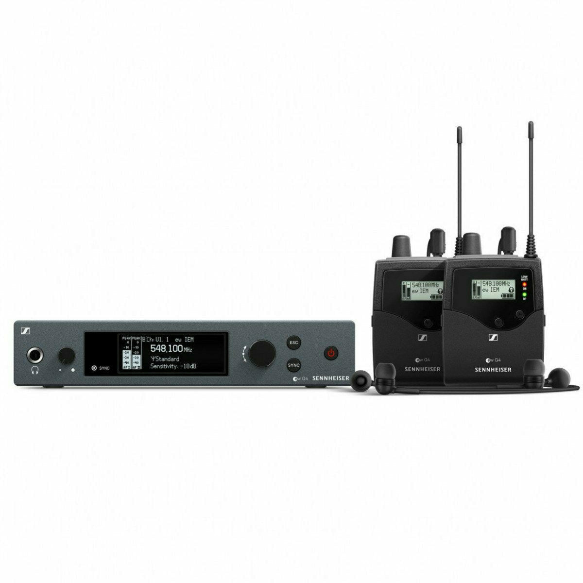 Sennheiser EW IEM G4- Twin-B wireless monitor set - Dragon Image
