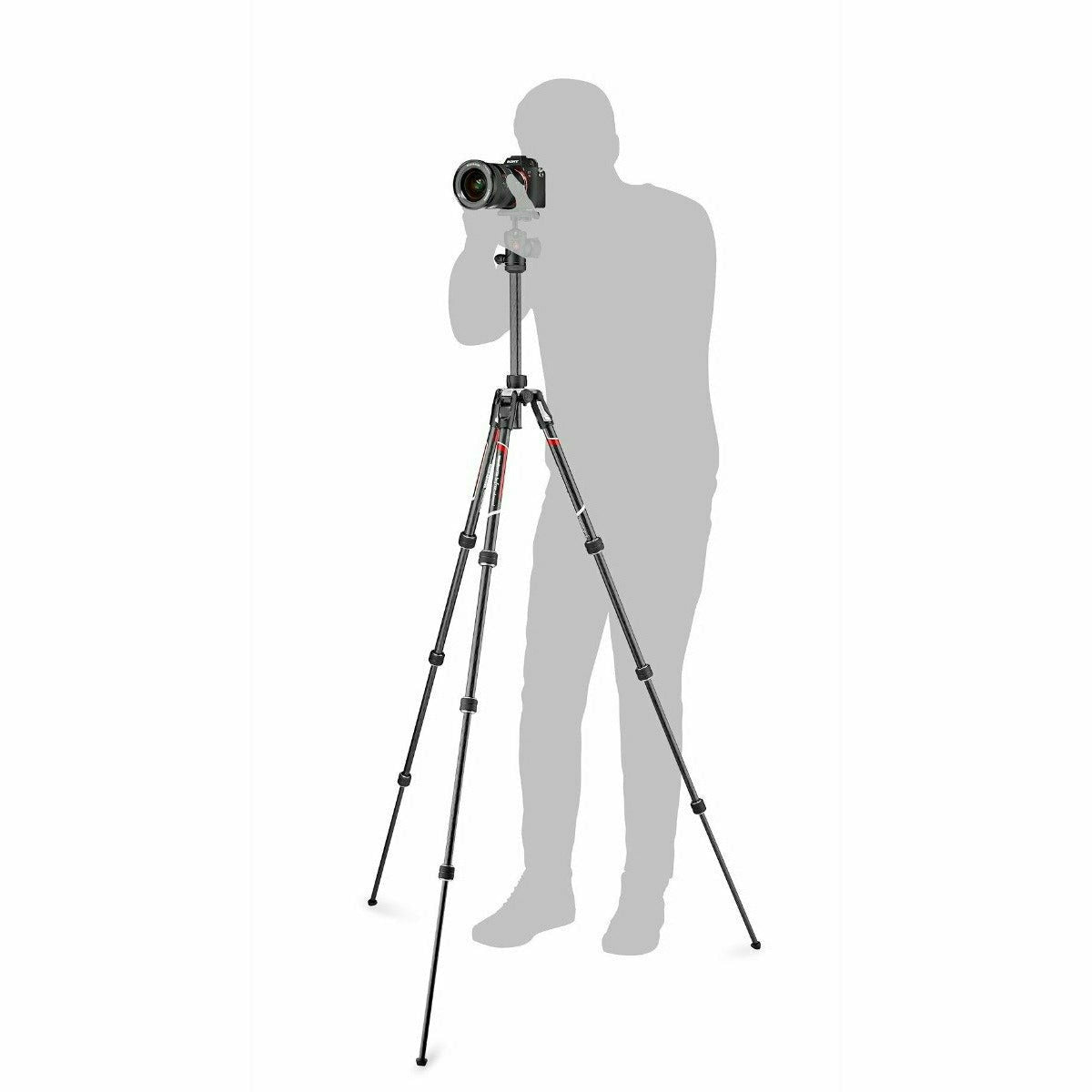 Manfrotto Tripod Kit Befree Advanced CF 41/150cm 8kg Payload - Dragon Image