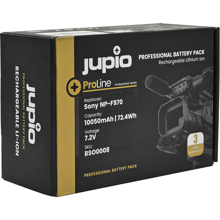 Jupio Sony ProLine NP-F970 7.2V 10050mAh Battery - Dragon Image