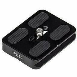 Benro PU50 QR Plate Arca-Swiss Style 50x38x10mm for B0 Ball Head - Dragon Image