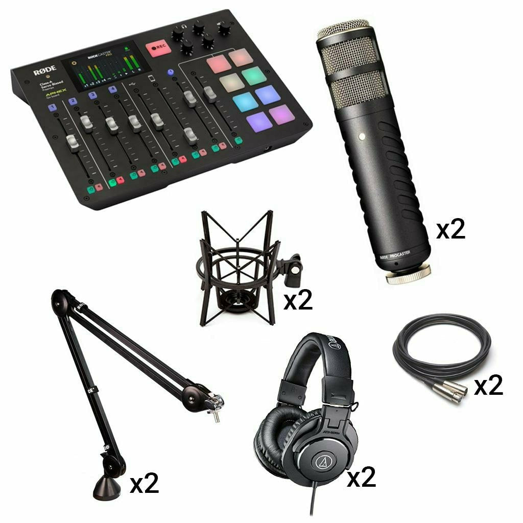 Rode RODECaster Pro Podcast Studio Kit - Dragon Image