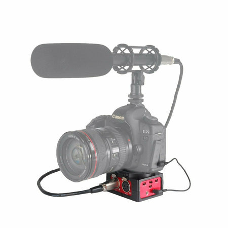 SARAMONIC SR-AX101 is a 2-channel XLR audio adapter for DSLR - Dragon Image