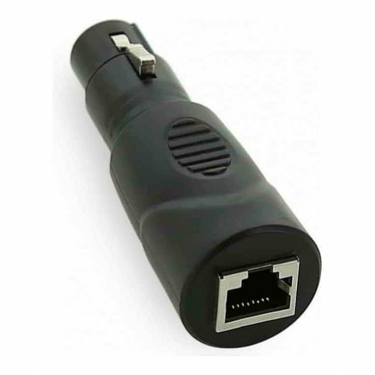 5 Pin DMX Female to RJ45 Cat5 Adapter - Dragon Image