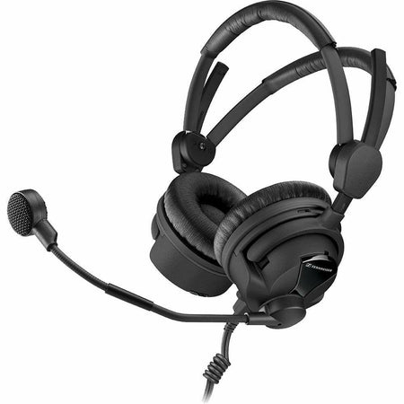 Sennheiser HMD 26-600 On-Ear Stereo Broadcast Headset (600 Ohms, Unterminated ) - Dragon Image