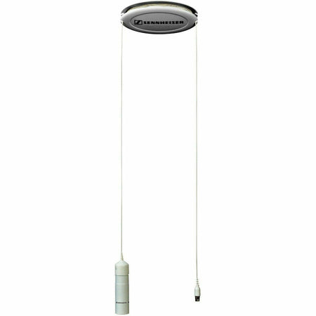 Sennheiser MZC 30 Overhead Mounting Cable for ME Series Capsules (White, 29.5foot) - Dragon Image