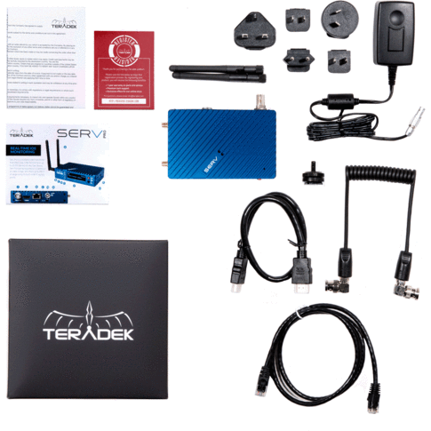 Teradek Serv Pro Miniature SDI/HDMI Video Server GbE WiFi - Dragon Image
