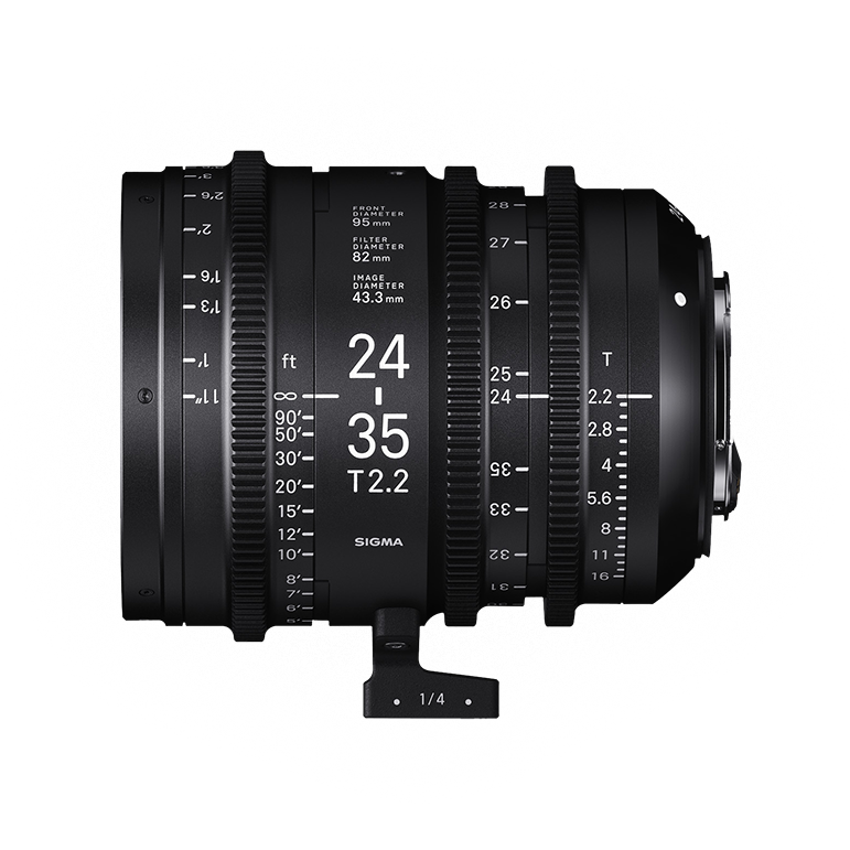 Sigma Cine Lens 24-35mm T2.2 EF Mount - Dragon Image