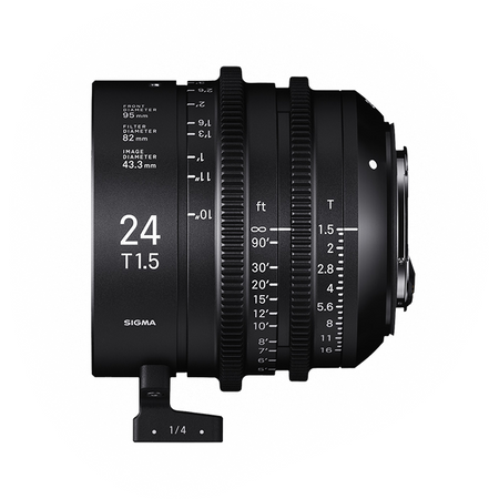 Sigma Cine Lens 24mm T1.5 PL Mount - Dragon Image