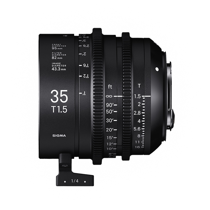 Sigma Cine Lens 35mm T1.5 E Mount - Dragon Image