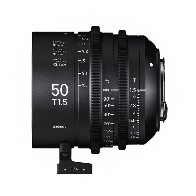 Sigma Cine Lens 50mm T1.5 E Mount - Dragon Image
