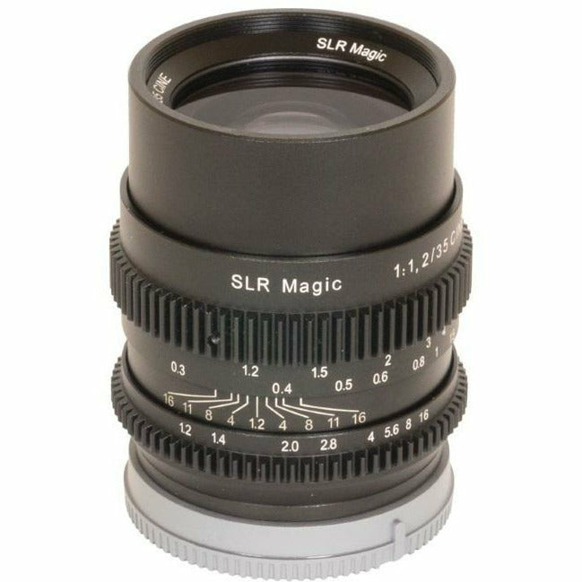 SLR Magic CINE 35mm F/1.2 lens E Mount (EF/PL/E mount) - Dragon Image