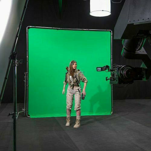 Lastolite LL LR83352 StudioLink Chroma Key Blue Screen Kit 3 x 3m - Dragon Image