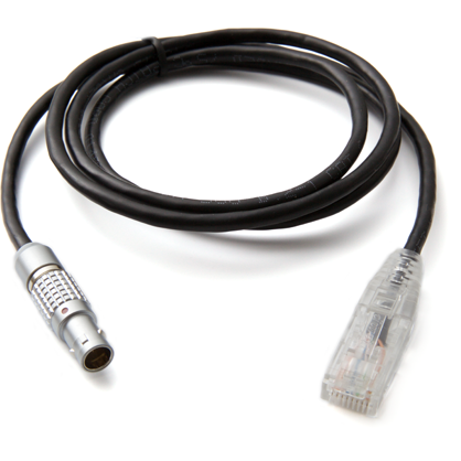 Teradek ARRI 10 pin Lemo to CAT5E 18 Inch Cable - Dragon Image