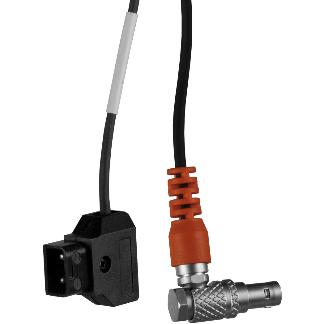 Teradek RT Latitude Power Cable DTAP (40cm, r/a to straight) - Dragon Image