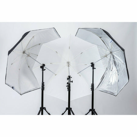 Lastolite Umbrella All in One 72cm removable cover Silver White - Dragon Image