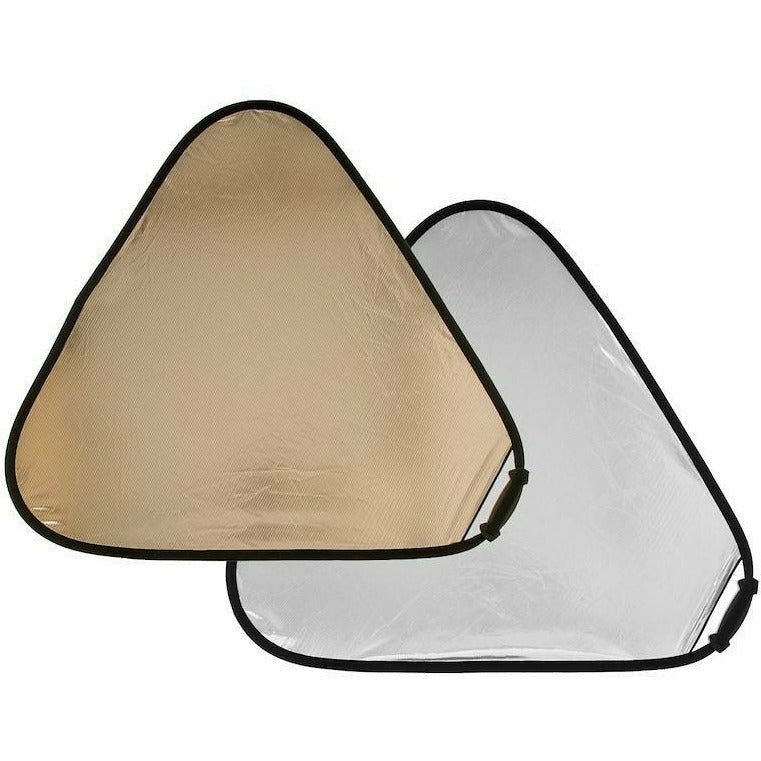 Lastolite Reflector Trigrip 120cm SunSlv Sunlite & Soft Silver Lastolite Handgrip - Dragon Image