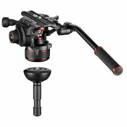 Manfrotto MVK612TWINFC Nitrotech 612 series with 645 Fast Twin Carbon Tripod - Dragon Image
