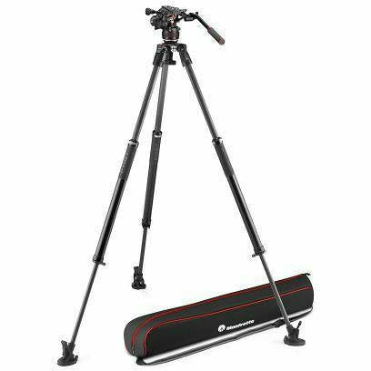 Manfrotto MVK608SNGFC Nitrotech 608 series with 635 Fast Single Leg Carbon Tripod - Dragon Image