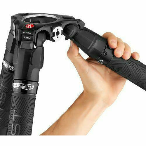Manfrotto MVTSNGFC 635 Fast Single Tripod Carbon Fiber - Dragon Image