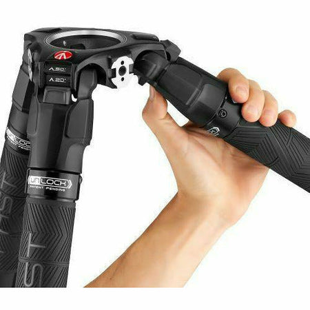 Manfrotto MVTSNGFC 635 Fast Single Tripod Carbon Fiber - Dragon Image