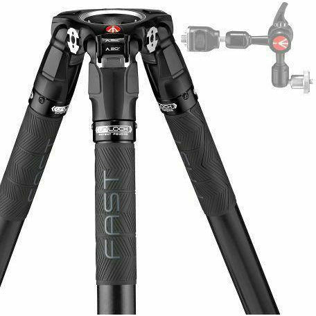 Manfrotto MVTSNGFC 635 Fast Single Tripod Carbon Fiber - Dragon Image