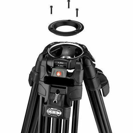 Manfrotto MVTTWINFA 645 Fast Twin leg alu tripod - Dragon Image