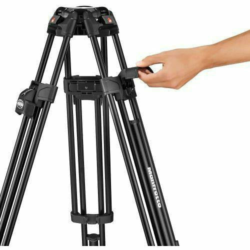 Manfrotto MVTTWINFA 645 Fast Twin leg alu tripod - Dragon Image