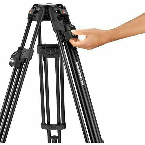 Manfrotto MVTTWINFA 645 Fast Twin leg alu tripod - Dragon Image