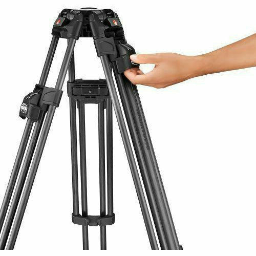 Manfrotto MVK612TWINFC Nitrotech 612 series with 645 Fast Twin Carbon Tripod - Dragon Image
