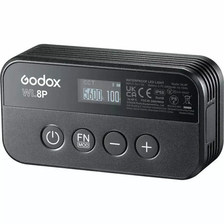 GODOX WL8P WATERPROOF LED WITH LITHIUM ION BATTERY - Dragon Image