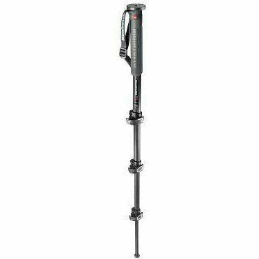 Manfrotto MPMXPROC4 XPRO 4-Section Carbon Fibre Photo Monopod - Dragon Image